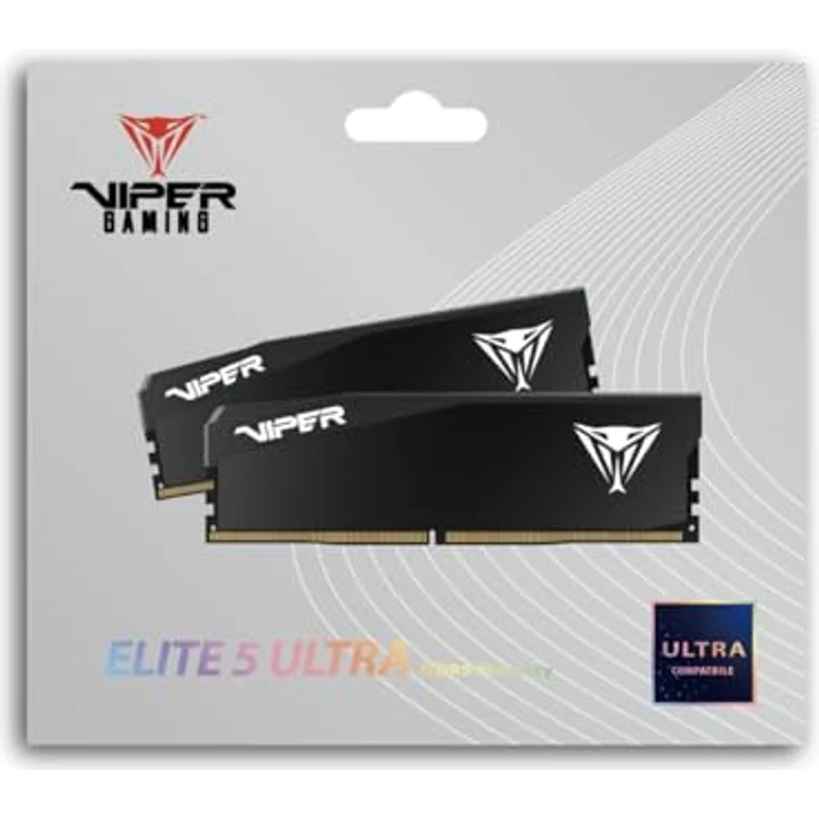 Patriot Viper Gaming Elite 5 Ultra DDR5-6000 RAM, 48 GB (2x 24 GB), CL 28, AMD EXPO, XMP 3.0, schwarz – Bild 5