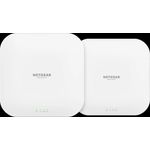 Netgear Wax620 2-Pack, WLAN 6 Access Point für kleine und mittlere Unternehmen, Cloud-Management, hohe Sicherheit, komplette Abdeckung
