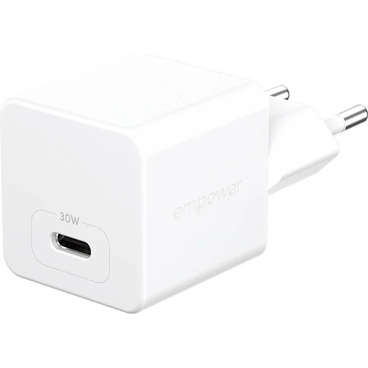 PanzerGlass Turbo Ladegerät Single USB-C (30W), EU Anschluss, Überhitzungsschutz, aus 75% recyceltem Kunststoff, Weiss