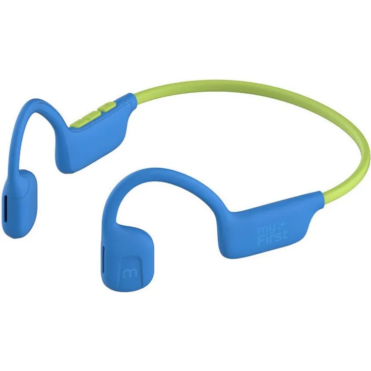 myFirst AirWaves, Wireless Kinder-Kopfhörer mit 85 dB Lautstärkebegrenzung, IPX5 wasserdicht, ultraleicht mit 18 Stunden Akkulaufzeit