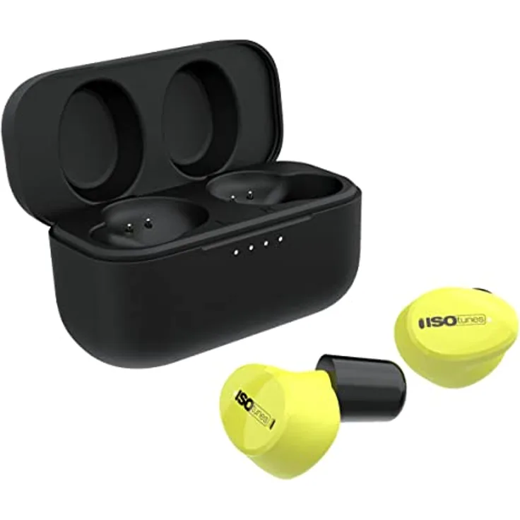 ISOtunes Free Aware Gehörschutz: EN352-zertifizierte True Wireless Bluetooth-Ohrhörer mit Audio-Passthrough-Technologie