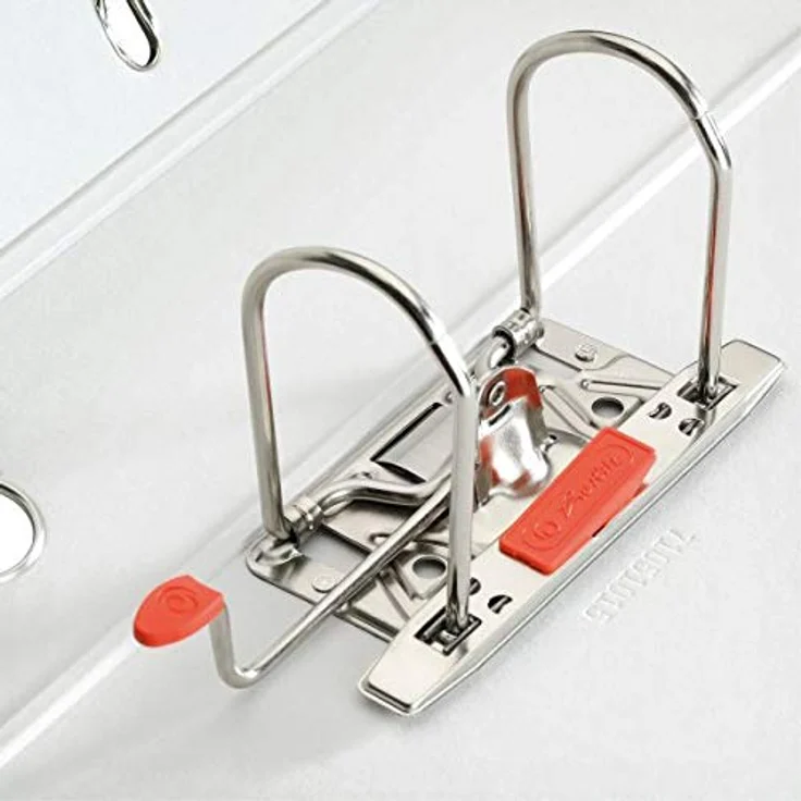 Herlitz Aktenordner maX.file protect A4 8cm neon grün, mit Qualitäts-Hebelmechanik und Sichttasche am Rücken – Bild 3