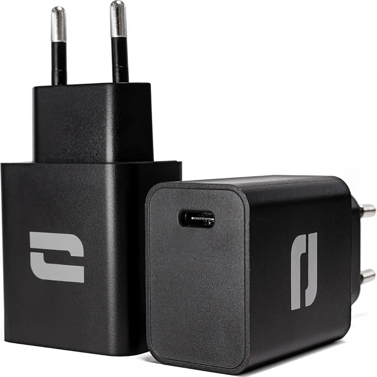 Crosscall 20W USB-C Power Delivery Schnellladegerät, universell einsetzbar, kompakt, Schwarz