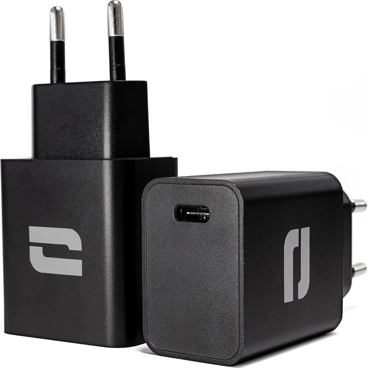 Crosscall 20W USB-C Power Delivery Schnellladegerät, universell einsetzbar, kompakt, Schwarz – Bild 1