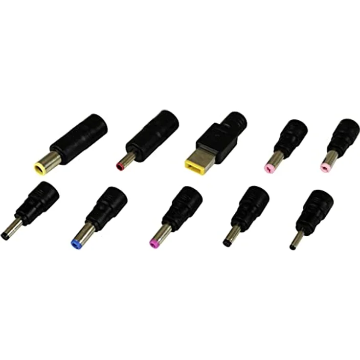 LC-Power LC-NB-PRO-90, universelles Notebook-Netzteil mit 90 W Leistung, schwarz – Bild 2