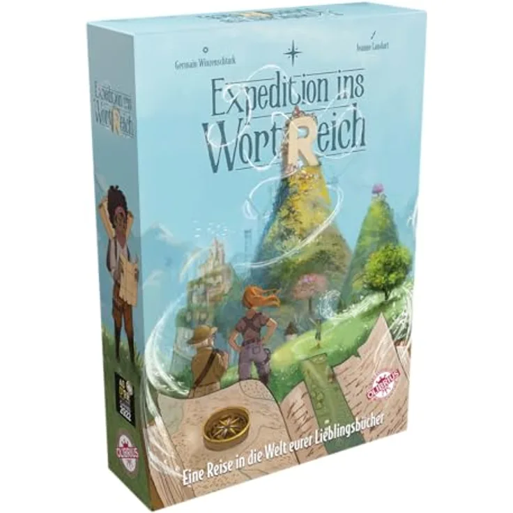 Olibrius | Expedition ins WortReich | Familienspiel | Ratespiel | 2-6 Spieler | Ab 10+ Jahren | 30-60 Minuten | Deutsch