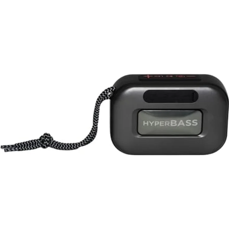 Aiwa BST130TN, Tragbarer Bluetooth-Lautsprecher mit 5 W Leistung, Schwarz – Bild 2
