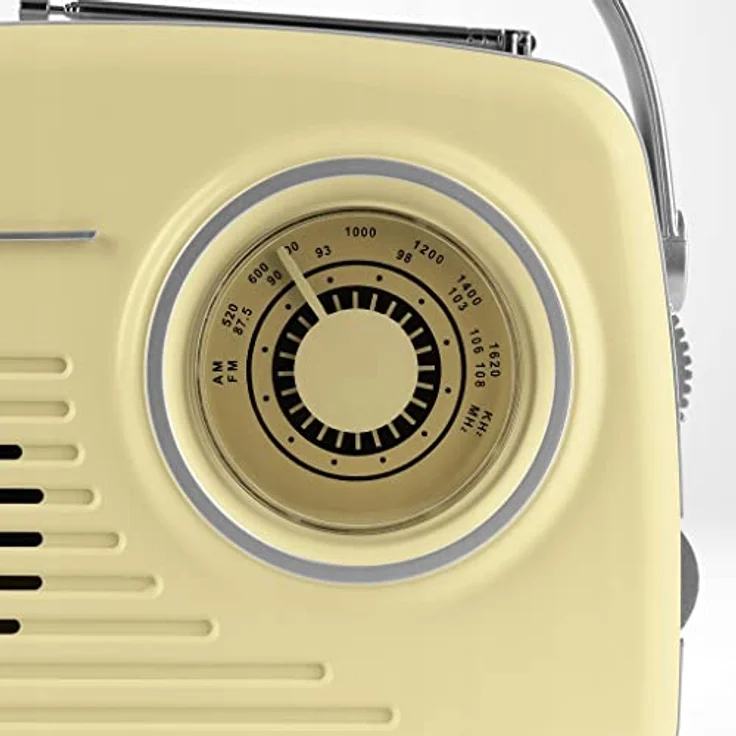 EASYmaxx Radio Retro 6V Vanille – Bild 3