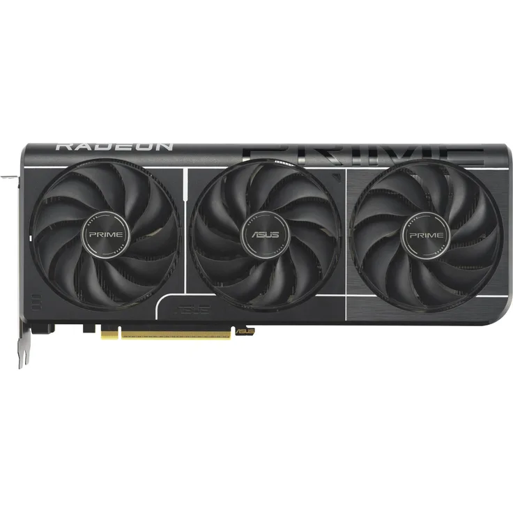 ASUS PRIME-RX9060XT-O8G, 8 GB Grafikkarte mit AMD Radeon RX 9060 XT, bis zu 3330 MHz, aktive Kühlung mit 3 Lüftern, 7680 x 4320 Pixel max. Auflösung