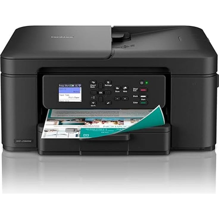 Brother DCP-J1360DW, 3-in-1 Tinten-Multifunktionsgerät mit WLAN, automatischer Duplexdruck, 150-Blatt-Papierkassette, 4,5 cm Farbdisplay – Bild 5