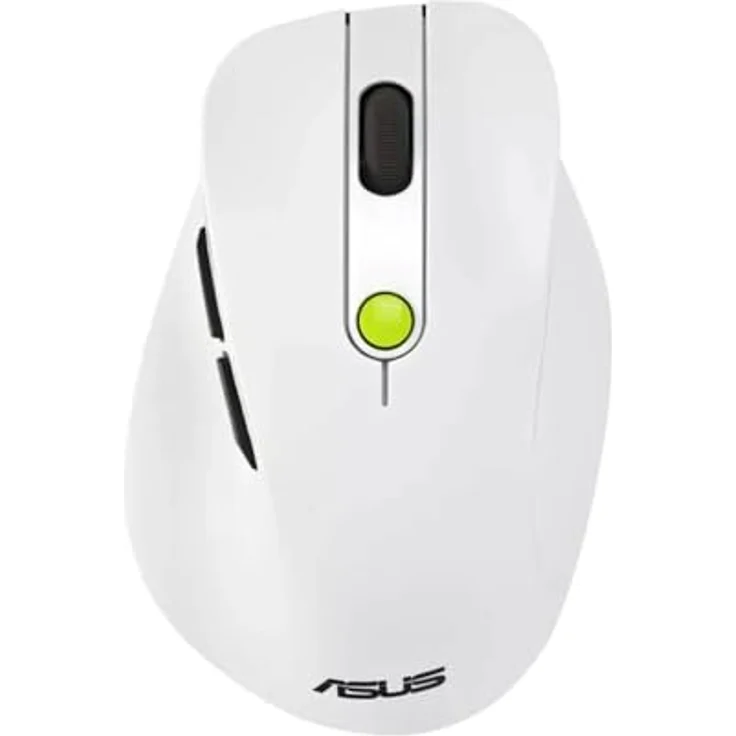 ASUS MD105, Universal Maus mit 2400 DPI, RF Wireless + Bluetooth, Volt Green – Bild 1