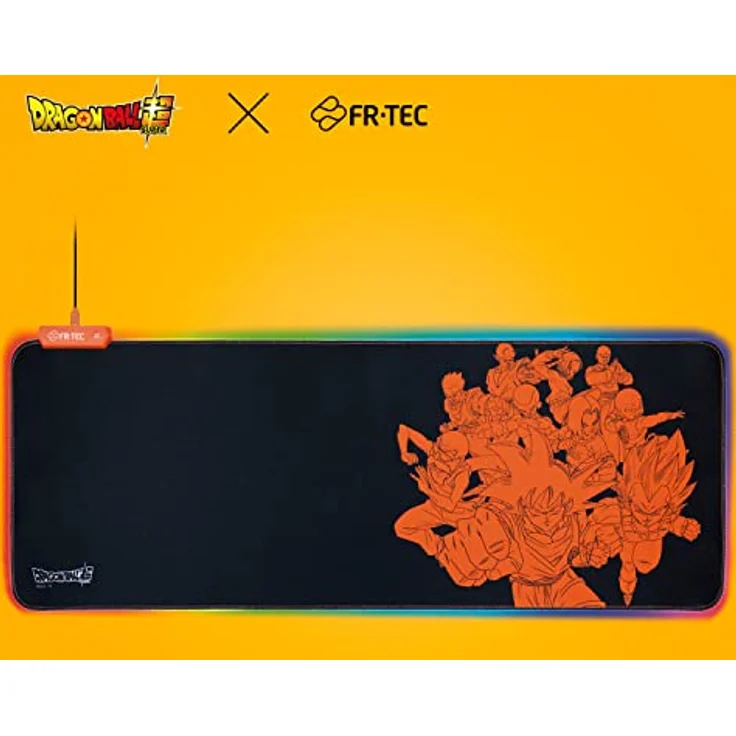 FRTEC - Dragon Ball Super Mousepad Goku XL, 80 x 30 cm, RGB-LED-Licht – Bild 2