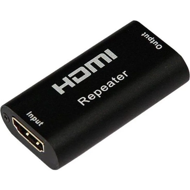 IC INTRACOM techly HDMI 2.0 4K Repeater, YUV 4:4:4, bis zu 40 m Reichweite