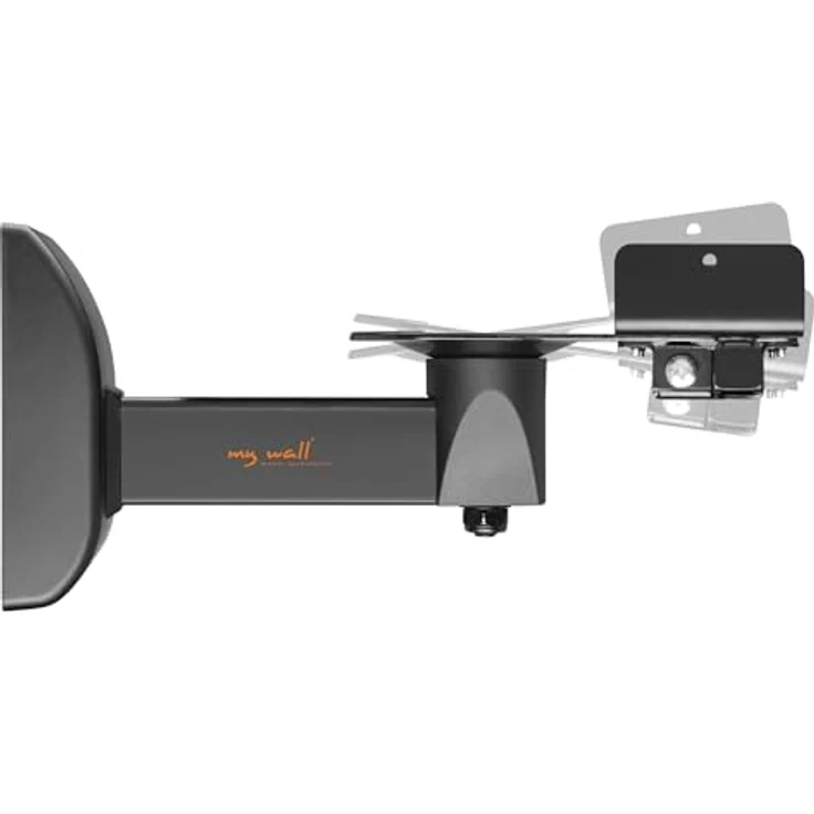 myWALL HB 7 Lautsprecherhalterung, max. 15 kg Traglast, einstellbare Breite 135-275 mm, Dreh- und Kippfunktion – Bild 5