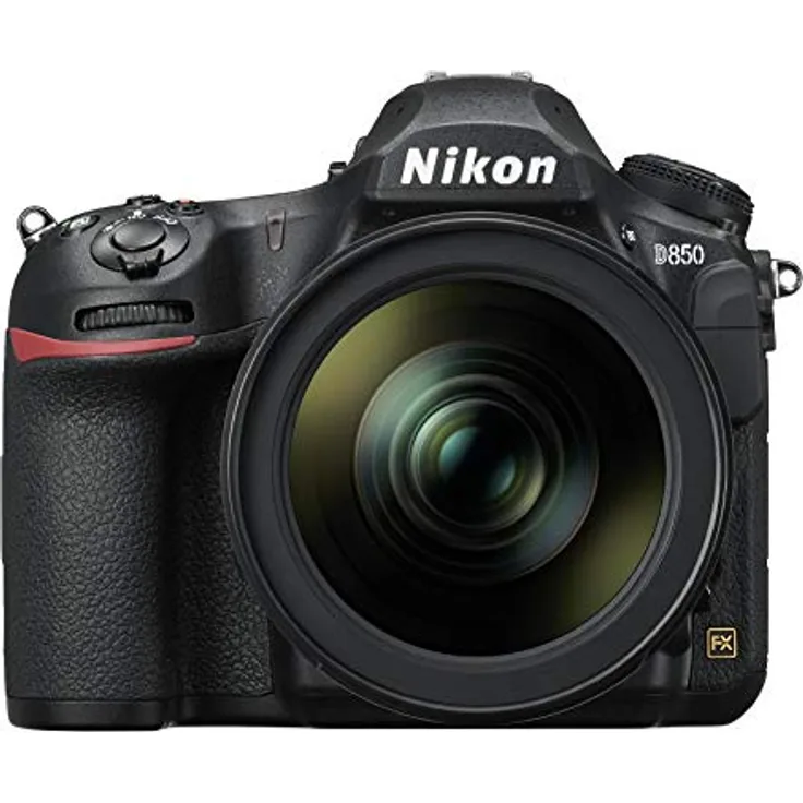 Nikon D850 Vollformat Digital SLR Kamera mit AF-S 24-120mm 1:4G ED VR (45,4 MP, 4K UHD Video incl. Zeitlupenfunktion, 3,2 Zoll/8 cm neigbarer Touch-Monitor mit 2,4 Mill. Bildpunkten, SnapBridge)