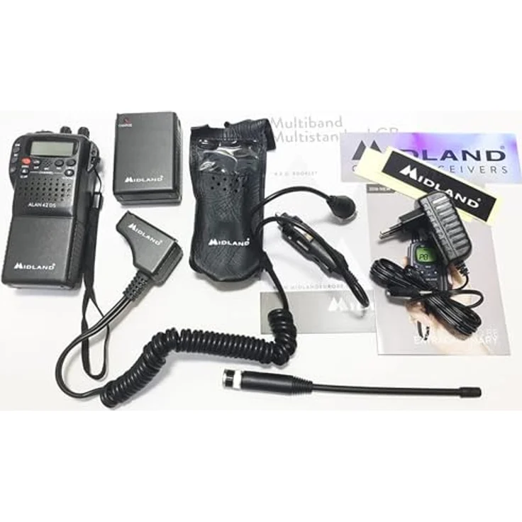 CB Portable Midland Alan 42 DS mit Squelch Automat Digital C1267 – Bild 6
