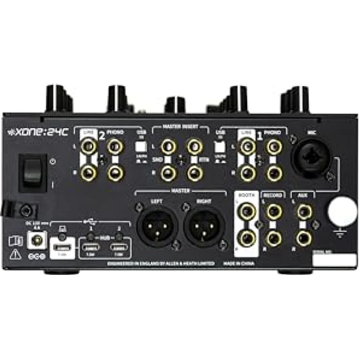 Allen & Heath Xone 24C, DJ-Mixer mit hochwertiger Klangqualität und vielseitigen Anschlussmöglichkeiten – Bild 3