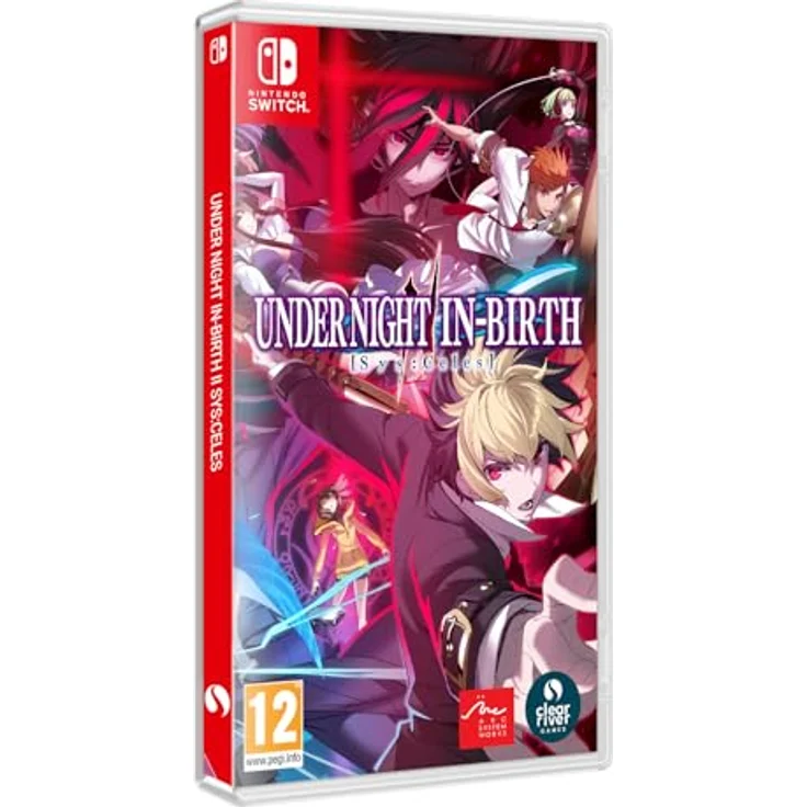 Clear River Games Under Night In-Birth 2 [GRA SWITCH], Nintendo Switch Spiel mit hochauflösender Pixel-Grafik und verbessertem Kampfsystem – Bild 1