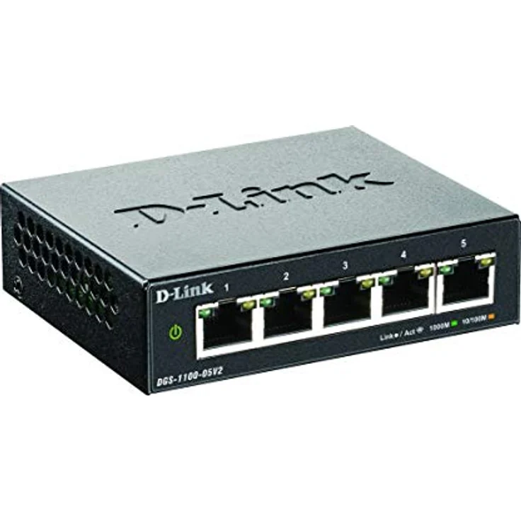 D-LINK DGS-1100-05V2-E 5-Port Gigabit Smart Switch – Bild 2