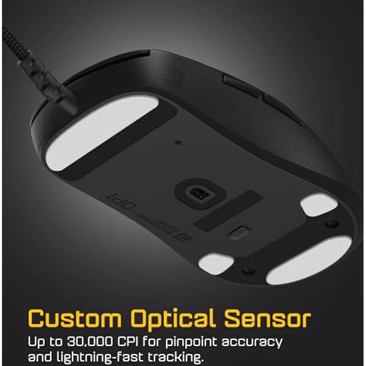 Endgame Gear OP1 8k v2, Kabelgebundene Gaming-Maus mit 8.000 Hz Polling-Rate, 30.000 CPI Sensor und mechanischen Kailh GX Switches, schwarz – Bild 4