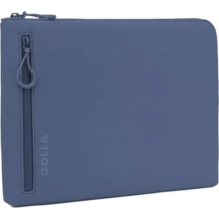 Golla Laptop Tasche/Wasserdichter Neopren Sleeve für MacBook, Asus und weitere Notebooks/15 Zoll/Petroleum – Bild 3