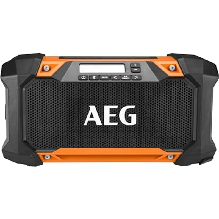 AEG - Radio 18 V, Bluetooth-Verbindung, Reichweite bis zu 30 m, 30 W, USB-Buchse, AM/FM-Band, LCD-Display (ohne Batt. und Ladegerät) - BRSP18-0 – Bild 3