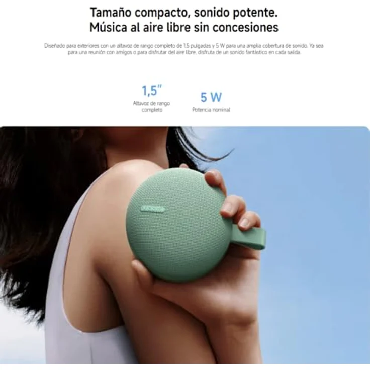 Xiaomi Bluetooth Lautsprecher Essential, Tragbarer Lautsprecher mit klarer Klangqualität, Grün – Bild 5