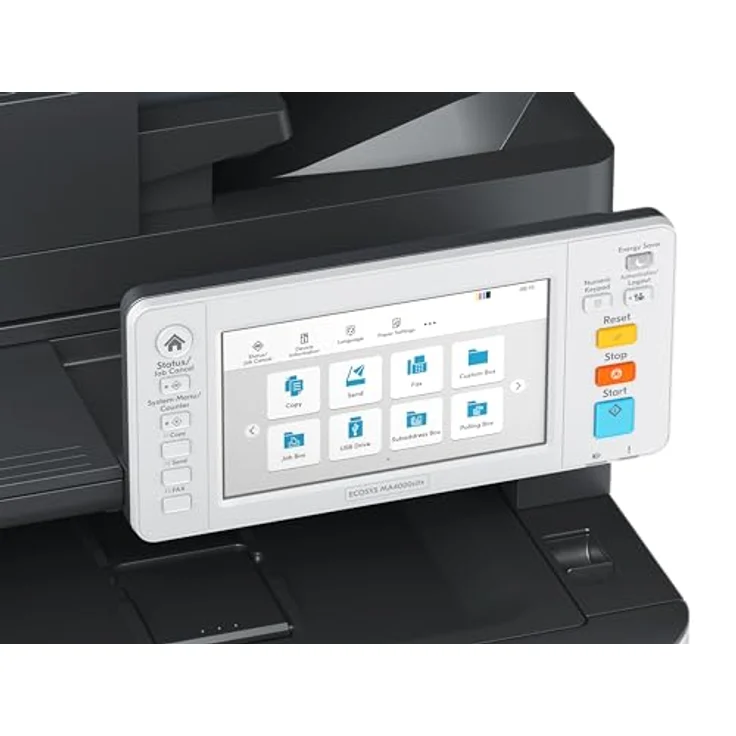 Kyocera Klimaschutz-System Ecosys MA4000cifx Farblaser Multifunktionsdrucker, Duplex-Einheit, 40 Seiten pro Minute Drucker Scanner Kopierer, Faxen, Touchpanel, Gigabit LAN, Mobile Print Funktion – Bild 3