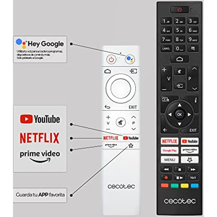 CecotecTVQLED 50" Smart TV V1 Series VQU10050S. 4K UHD – Bild 5