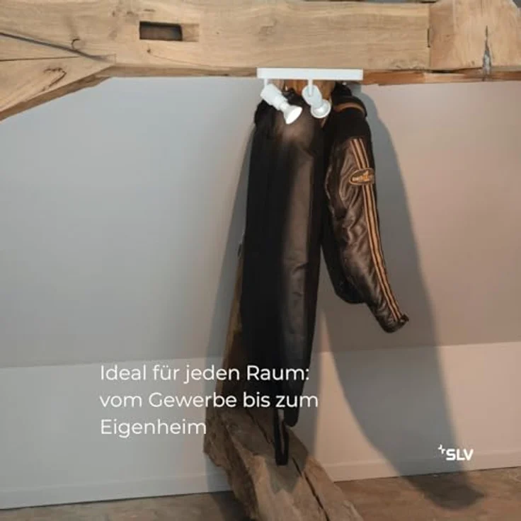 SLV PURI 2.0 DOME, Deckenleuchte, Wandleuchte, Schwarz - Flexibler dreh- und schwenkbarer Strahler, reduzierter industrieller Look – Bild 4