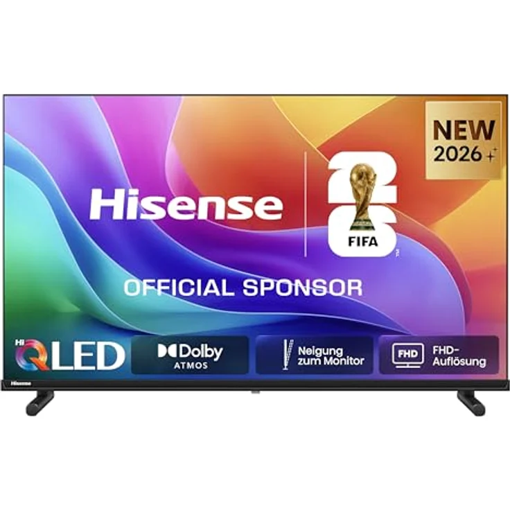 Hisense 40A5DS, 40 Zoll FHD QLED Smart TV mit Dolby Atmos, HDR10, Game Mode und Noise Reduction – Bild 1