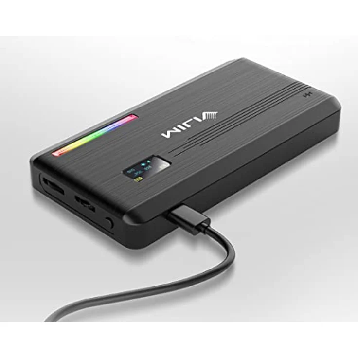 VIJIM Ulanzi VL196 RGB LED Kamera Licht mit Einstellbarer Farbtemperatur (RGB + 2500K-9000K) und 3000mAh Akku für Vlog Studio Streaming – Bild 2