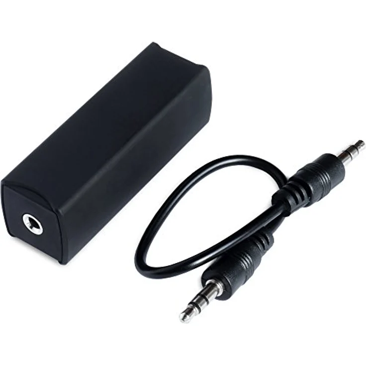 FeinTech ATG00101 Audio Masse-Trennglied Mantelstrom-Filter, 3,5 mm Klinke beseitigt Brummen schwarz – Bild 3