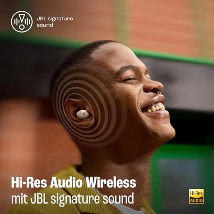 JBL Live Buds 3, Kabellose Ohrhörer mit Bluetooth, 40h Akkulaufzeit, True Adaptive Noise Cancelling and High Resolution Signature Sound, IP55 Wasserdicht, Blau – Bild 3