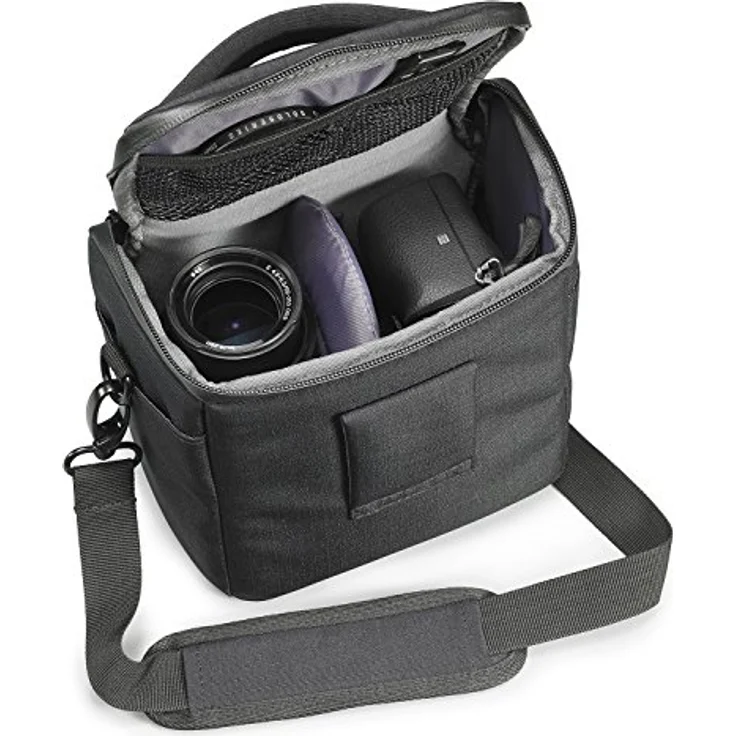 Cullmann 90300 Malaga Vario 400 Kamera Tasche mit Tragegurt – Schwarz - Preisvergleich – Bild 2
