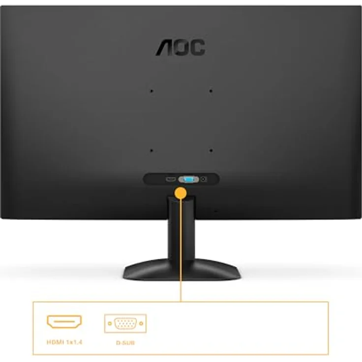 AOC 27B35HM - 27 Zoll Full HD Monitor, Adaptive Bildsynchronisation (1920x1080, 100 Hz, 1x D-Sub, 1x HDMI 1.4) schwarz - AOC 27-Zoll Monitor mit 100 Hz Bildwiederholfrequenz, Adaptive Bildsynchronisation – Bild 4