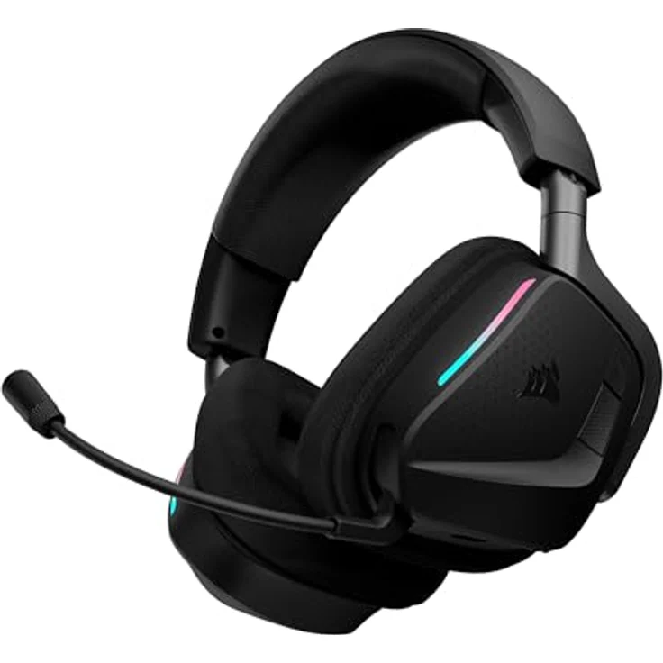 Corsair VOID MAX WIRELESS v2, Gaming Headset mit 7.1 Surround Sound, Kabellos, Schwarz – Bild 2