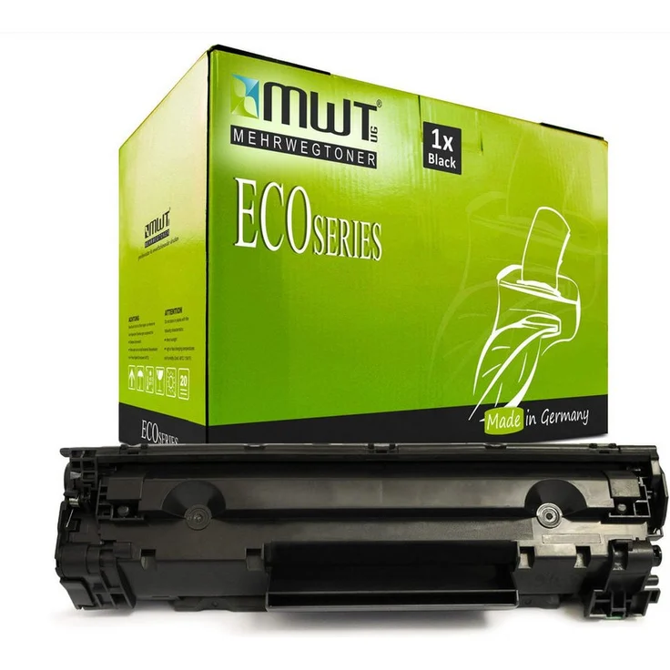 Eurotone Tonerkartusche Q2612X, kompatibel für HP-Drucker, 1er-Pack in Schwarz, XXL