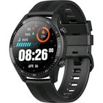 Blackview SMARTWATCH X1 PRO/BLACK, Sportuhr + Smartwatch mit Herzfrequenzmessung, Schlafanalyse und wasserdichtem Design bis 10 Meter