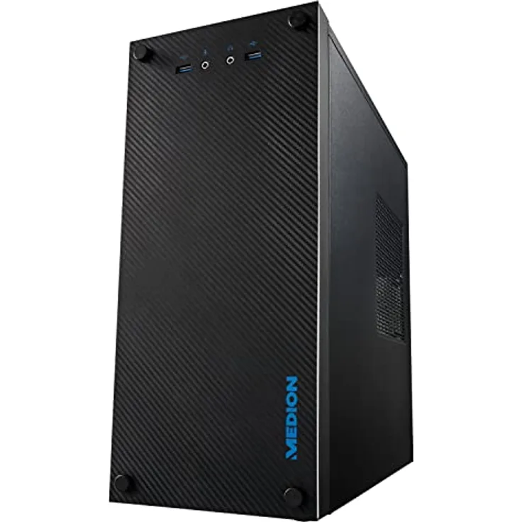 MEDION P63028 Desktop PC (Intel Core i5-12400, 16GB DDR4 RAM, 1TB SSD, Intel UHD, Win 11 Home)