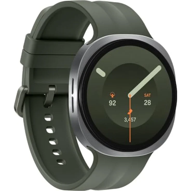 Samsung Galaxy Watch 9 LTE, 44mm Smartwatch in Silber mit umfangreichen Fitnessfunktionen – Bild 3