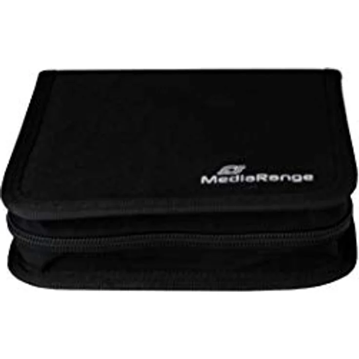 CD-Wallet MediaRange für 24 CD-DVDs schwarz Retail – Bild 4