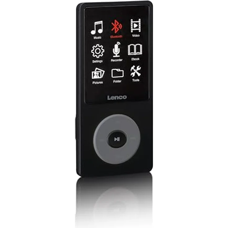 Lenco Xemio-860 MP3/MP4-Spieler, 8 GB mit Bluetooth, Schwarz, versandkostenfrei – Bild 2
