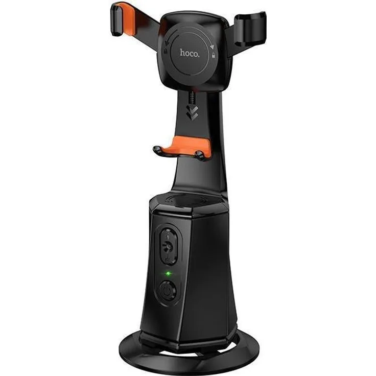 Hoco K26, 360° Smartphone Halterung mit Auto-Face-Tracking, Schwarz