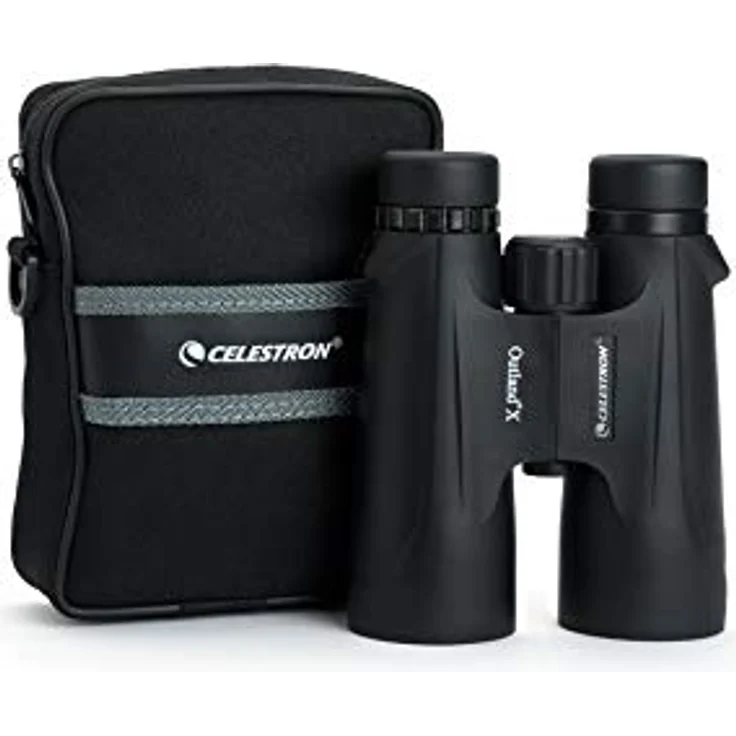 Celestron 71348 10 x 50 Outland X-Fernglas, Schwarz - Mehrfach vergütete Linsen, BaK-4 Prismen, wasserdicht, beschlagsfrei – Bild 5