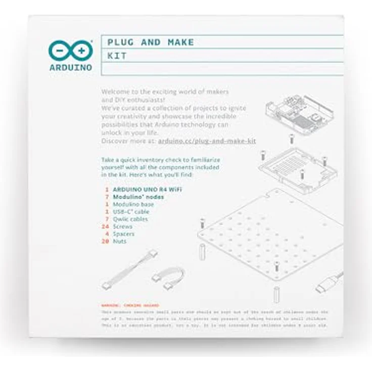 Arduino ARD Kit AKX00069, Plug and Make Kit für einfache IoT-Geräte-Entwicklung, mit Online-Anleitung – Bild 4