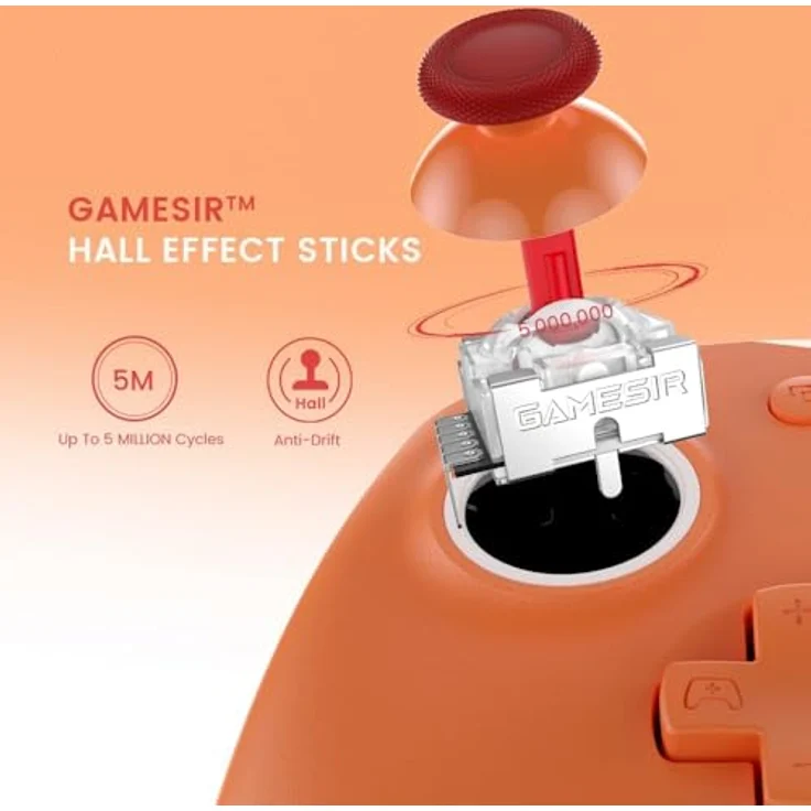 GameSir G7-SE Wired Controller for Xbox and PC Orange – Bild 2