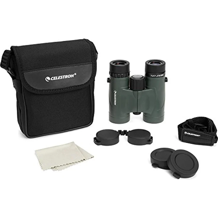 Celestron 71331 Nature DX 10x32 BaK-4 Prismen-Ferngläser, Grün - Hervorragende Optik für Natur- und Vogelbeobachtung – Bild 3