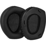 vhbw Ohrpolster passend für Sennheiser RS 185, 175RF, 195, 185RF, 195 RF, 165, 175, Schwarz, Schaumstoff/Kunstleder, hohe Komfortqualität, einfache Montage
