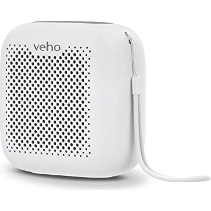 Veho MZ-4 tragbarer drahtloser Bluetooth-Lautsprecher | Wasserdicht | TWS | Tragegurt | VSS-440-MZ4-W – Bild 1